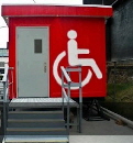 Behindern-Toilette